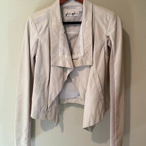 White Leather Jacket